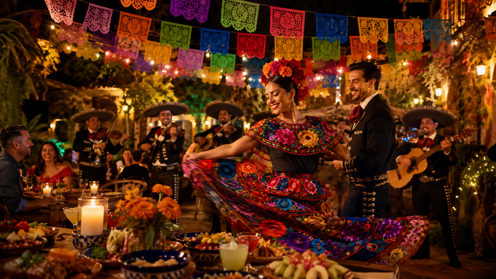 Vibrant Mexican celebration